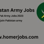 Pak Army Jobs 2023 online Apply
