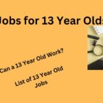 Jobs for 13 Year Olds