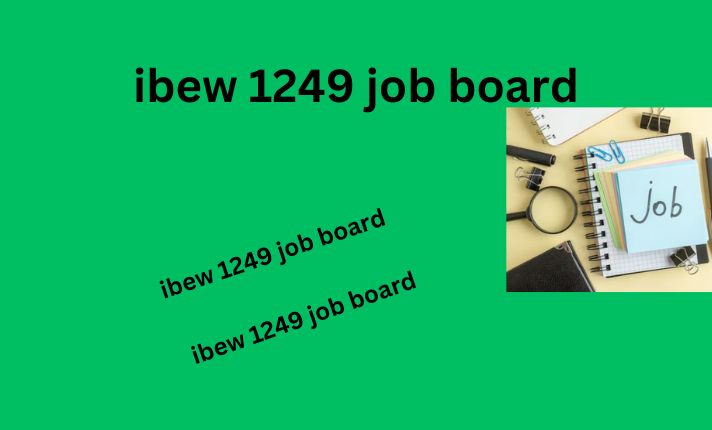 Ibew 1249 Job Board